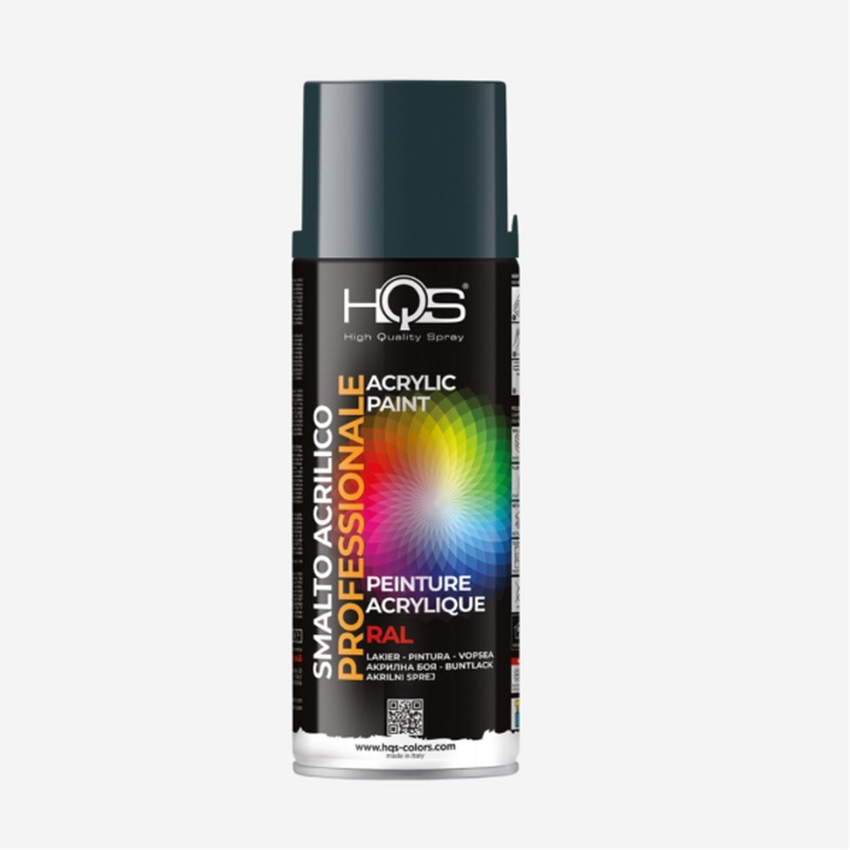 HQS COLORS VERNICE SPRAY RAL 7024 GRIGIO GRAFITE 400 ML
