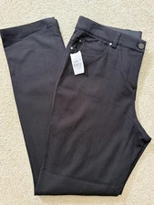 Rafaella NEW Women’s Classic Fit Black Higher Rise Business Pants 10 NWT