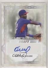 2020 Leaf Ultimate Draft Silver Spectrum 2/15 Osleivis Basabe #BA-OB1 Auto 3b3