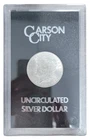 1882 Carson City Mint Uncirculated Morgan Silver $1 Dollar Coin GSA Hoard Case