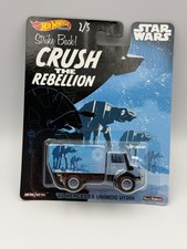 Hot Wheels Star Wars 1988 Mercedes Unimog U1300, Imperial AT-AT, 1:64, NIB