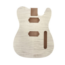 Mahogany guitar body flame maple Veneer diy f...