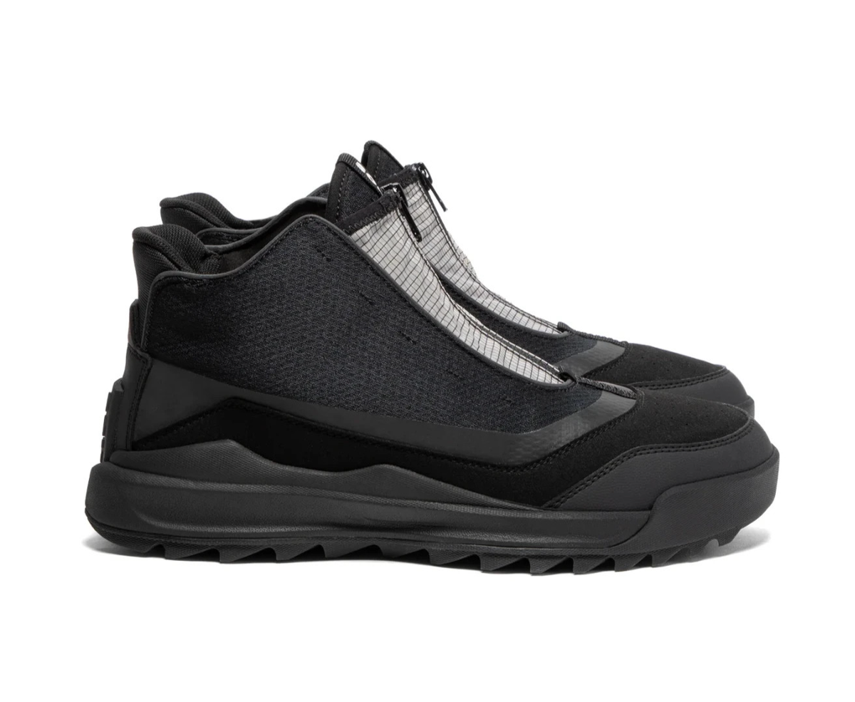 Sorel x Concepts‎ ONA 718 Men\'s Size 10.5 Mid Top Zip Black Shoes Boots Explorer Next Sneaker Mid WP Black | Quarks Shoes main image 2