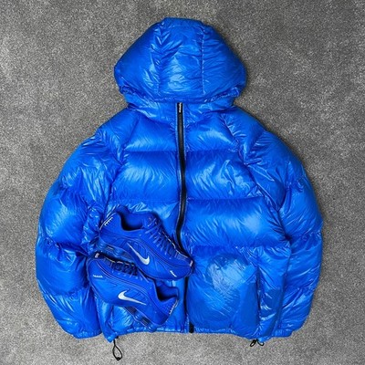 FW20 Supreme Hooded Down Puffer Jacket Coat Pertex Fill Packable