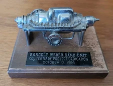 Ingersoll Rand Rangely Colorado Weber Sand Unit 1986 Project Dedication Award