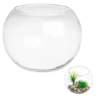  Transparent Fish Tank Anti-falling Fish Tank Office Fish Tank Glass Round