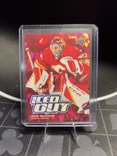 2022-23 Upper Deck Allure Iced Out Red /299 Jacob Markstrom #IO-19 COLOR MATCH