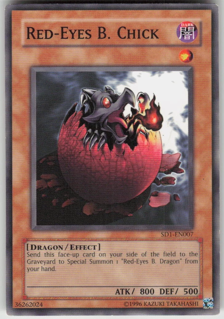 Yugioh Red Eyes B Chick for sale | eBay