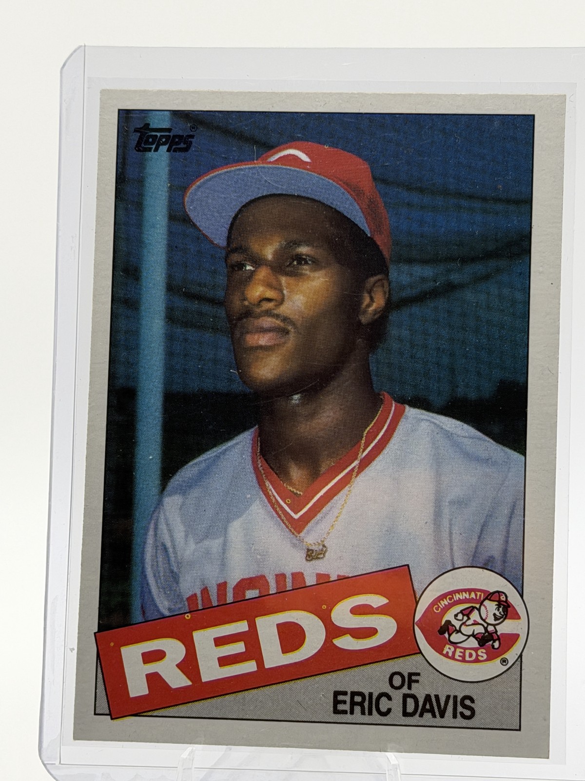 Eric Davis 1985 Topps #627 RC Reds