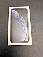 Apple iPhone XR Black 64GB Model A1984 BOX ONLY Very Good Condition READ