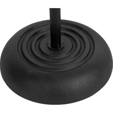 On Stage Microphone Stands MS7201 Black Round Base NIB BASE STAND ONLY