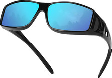 Night Driving Glasses for Men Women Fit Over Sunglasses Anti Glare Polarized HD