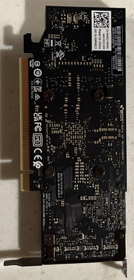 NVIDIA RTX A1000 8GB GDDR6 PCIe 4.0 x8 Professional Workstation Graphics Card - Image 2 of 4