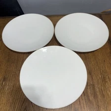 Set Of (3) White Porcelain 11” Plates – Thomas Rosenthal Group – Made in Germany