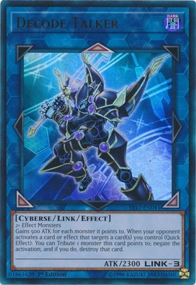 Decode Talker - YS17-EN041 - Ultra Rare - 1st Edition - Lightly Played