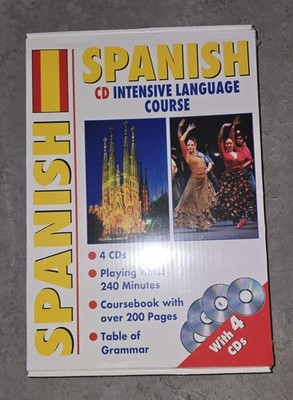 Spanish CD Intensive language Course Brand New  Sealed Box