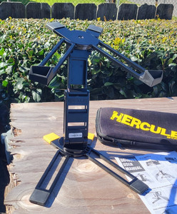 Hercules Stands DG400BB DJ Rugged Adjustable Collapsable Compact Laptop Stand