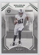 2021 Panini Playoff Rookies Kickoff Malcolm Koonce #276 0l1o