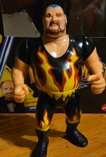 Hasbro 90s WWF Wrestling figure BAM BAM BIGELOW.  ...