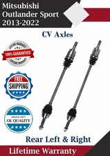 New OE Rear CV Axles For 2013-2022 Mitsubishi Outlander Sport Lifetime Warranty