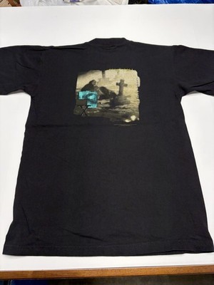Vintage 1996 The X Files Stanley Desantis T-Shirt Med Sci-Fi Tshirt Promo VTG