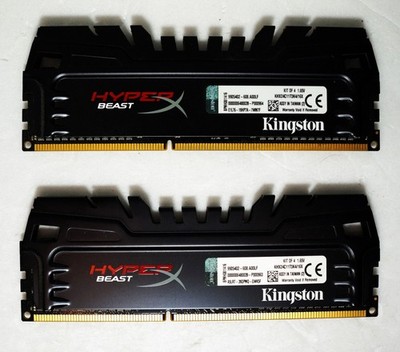 Kingston PC3-19200 8 GB (2X4GB) DIMM 2400 MHz DDR3 SDRAM Memory (KHX24C11T3K2/8X