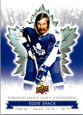 2017 UD Maple Leafs Centennial Eddie Shack #3 Toronto Maple Leafs