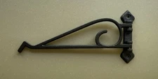 Mounted Cast Iron Swinging Plant Holder  - Black (Never Used)