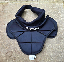 CCM TCG900 SR Ice Hockey Neck Protector L/XL Black Foam Laceration Protection