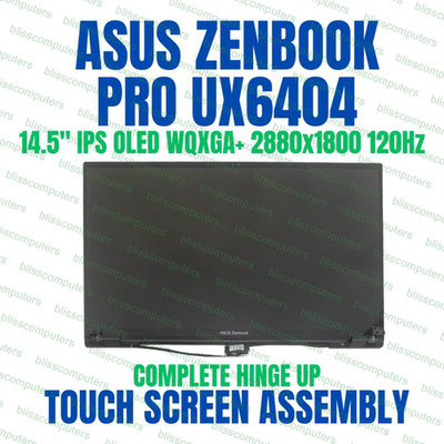 14.5'' Asus Zenbook Pro 14 OLED UX6404VI LCD Screen Assembly Display Complete