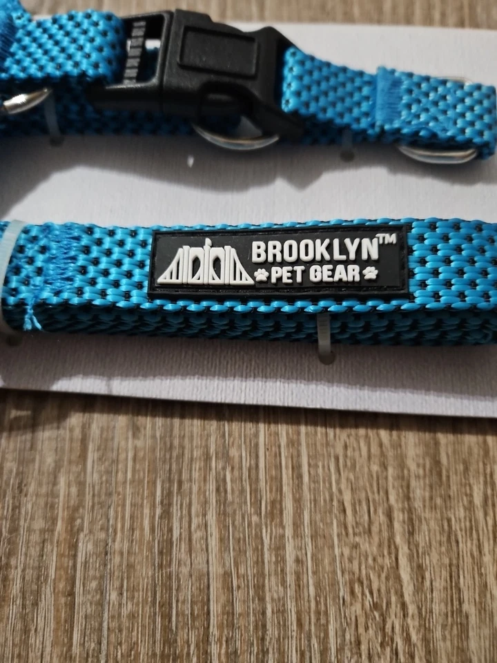 Brooklyn Pet Gear Dog Harness MEDIUM 14"-22" with 4ft Lead Leash - Image 3 of 4