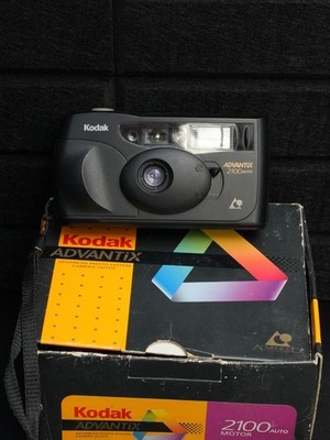 Kodak Advantix 2100 Auto Film Kompaktkamera + Box - defekt - Ersatzteile oder Reparatur