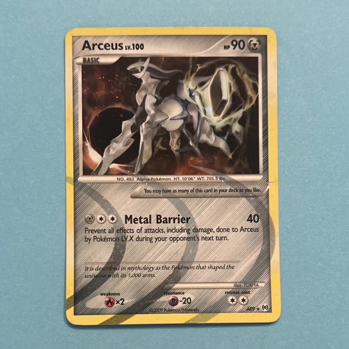 pokemon cards arceus Arceus VSTAR (SWSH307) [Sword & Shield: Black Star Promos] Near Mint Holofoil main image 1