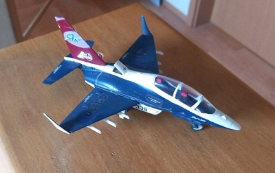 YAK-130 Advanced Trainer Düsen Jet Modellflugzeug - gebaut und bemalt in 1:72 