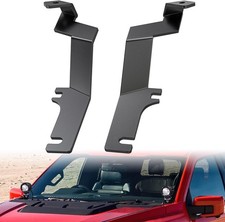 2015-2016 Ford F-150 Raptor Ditch Light Brackets Hood Hinge Mount Kit Offroad