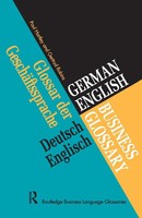 Paul Hartley (U. A.) | German/English Business Glossary | Taschenbuch | Englisch