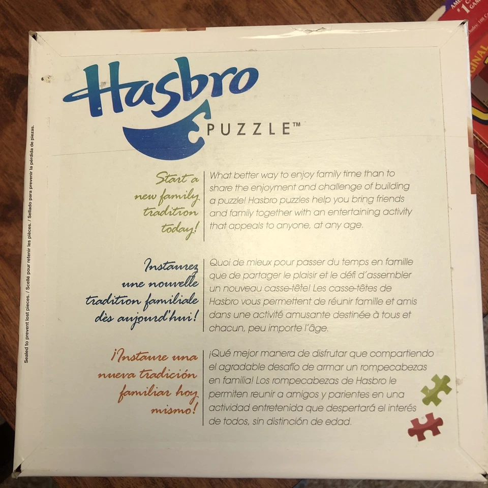 Rompecabezas Hasbro 300 EZ piezas de agarre sellado ¡NUEVO! Pintura. Foto 3 de 4
