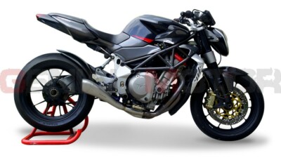 MVアグスタ 910/750 HP Corse Hydroform Exhaust Hp Corse Hydroform Satin Mv Agusta Brutale 910 750 2002