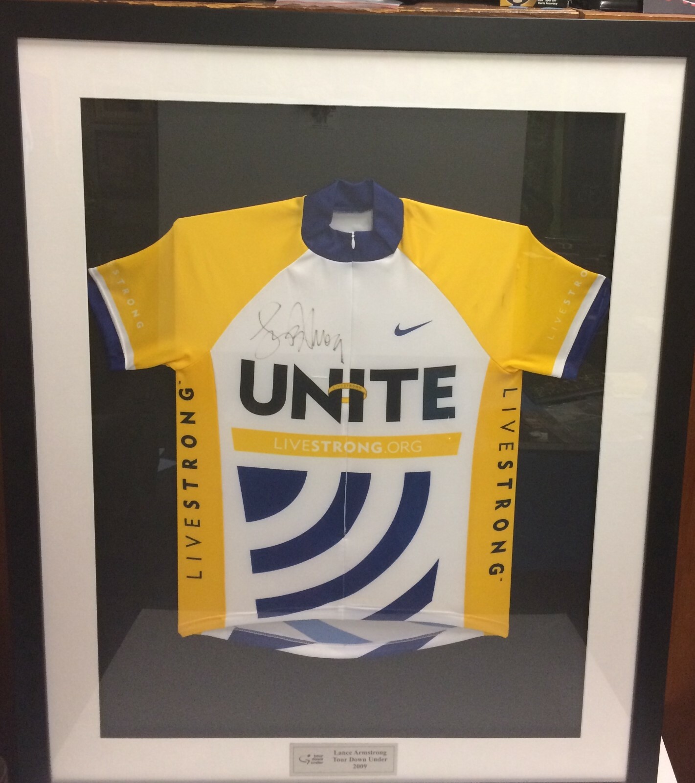 framed cycling jersey