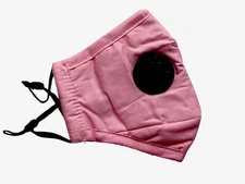 1 Reusable PINK Cotton Face Mask With 2 Filters PM2.5 Shipped From USA