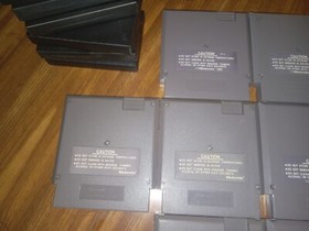 Nintendo Nes Video Game Lot of 8:TMNT, Little Nemo,  Urban Champion, Baseball