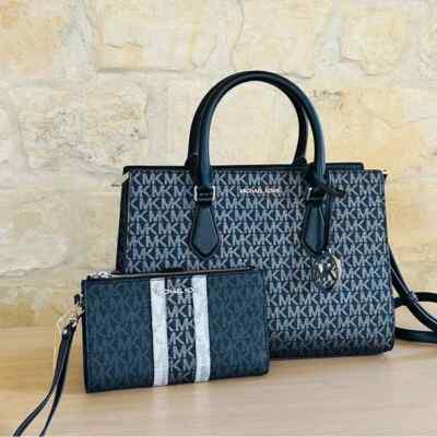 Michael Kors Sheila Medium Satchel Shoulder Crossbody Bag/Wallet