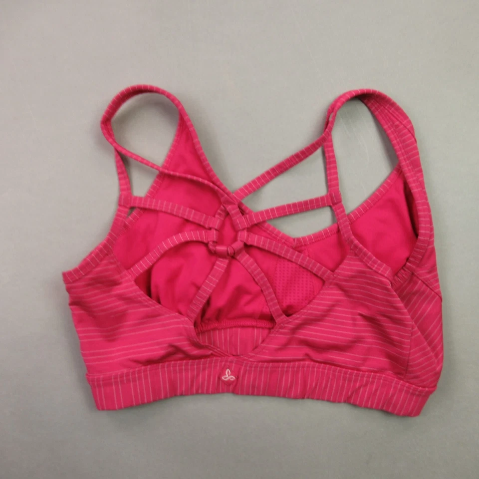 Sujetador Prana Mujer Medio Entrenamiento Ropa Activa Naranja Rosa Soporte Ligero Foto 2 de 4