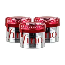 Shisedio Fino Premium Touch Hair Mask Size 8.1 oz (Pack Of 3) - Made in Japan