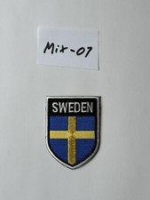 patch voyage brodé Suède