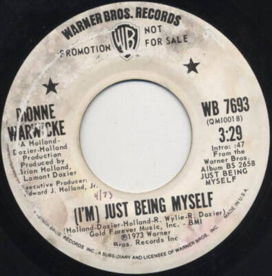 洋楽 Dionne Warwick (I'm) Just Being Myself 7 Just Being Myself - Album by Dionne Warwick | Spotify