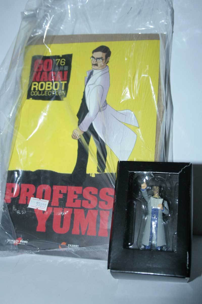 GO NAGAI ROBOT COLLECTION USCITA n. 76 PROFESSOR YUMI FIGURE NUOVA ITA GM4 55800