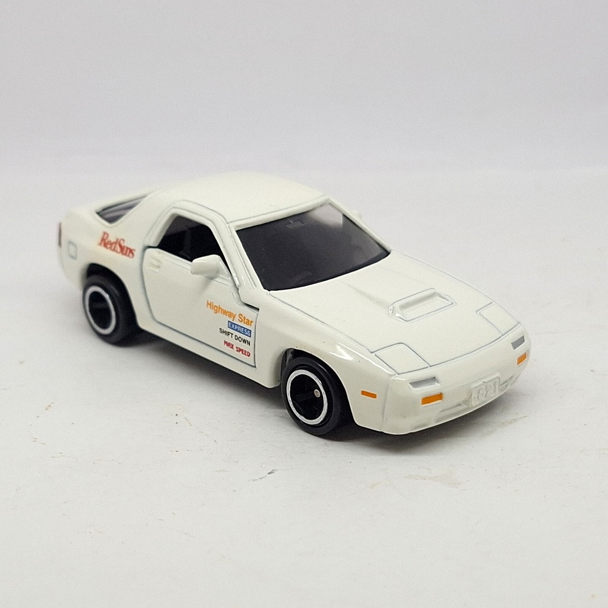 TOMICA Initial D MAZDA FC3S RX-7 REDSUNS 1/55 New 50 NEW WHITE (A