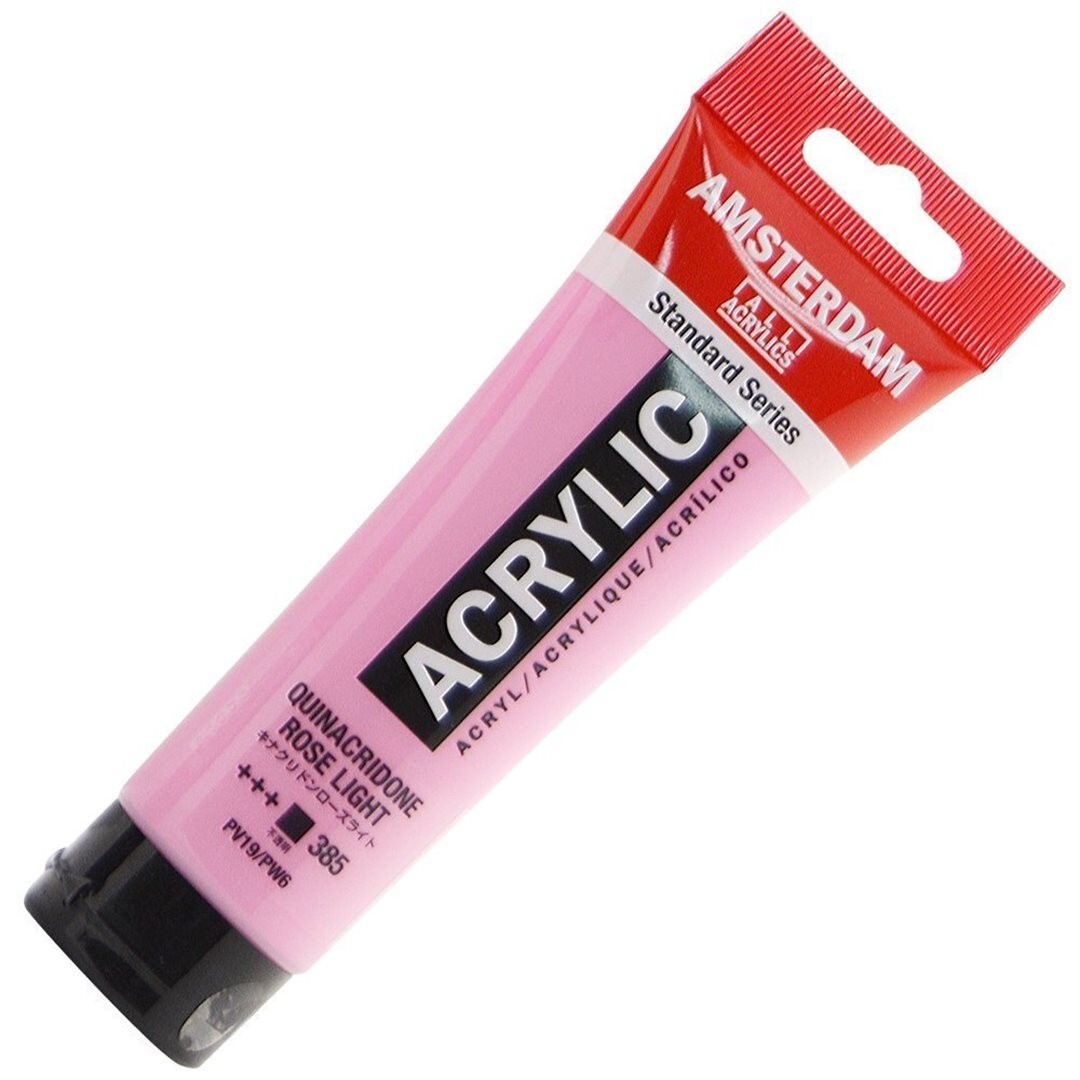 Acrilico  Standard 120 Ml. Rosa Quinacridone Chiaro | Amsterdam