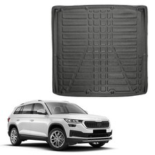 Kofferraumwanne Laderaumwanne Für Skoda Kodiaq Ab 2024 Antirutch Oberer Boden